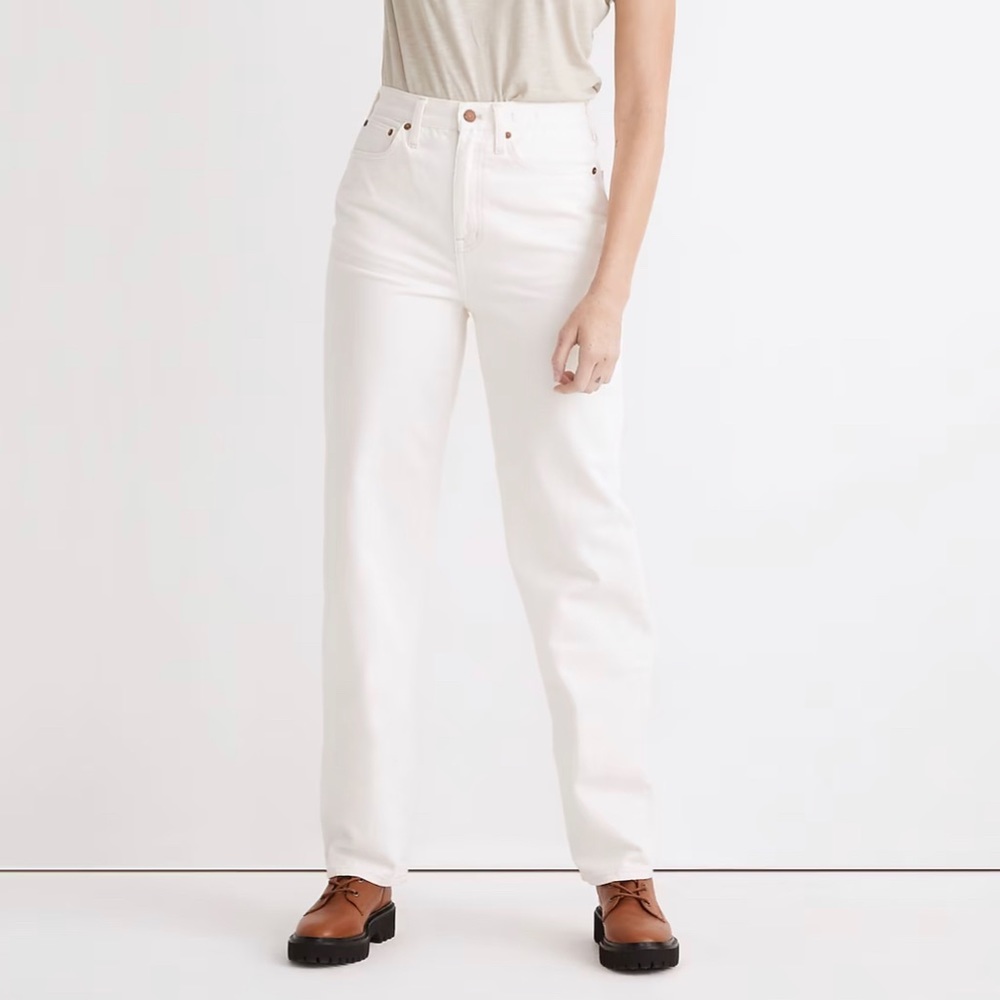NWT Madewell Perfect Vintage Straight Jeans